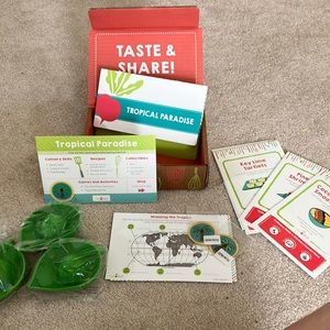 Raddish kids cooking kit summer august tropical paradise for 3